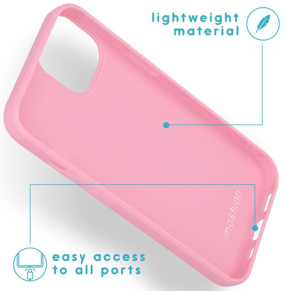 imoshion Color Backcover iPhone 13 - Roze