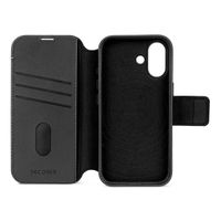 Decoded 2 in 1 Leather Detachable Wallet MagSafe Apple iPhone 17 - Zwart