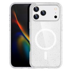 imoshion Sparkle Backcover met MagSafe Apple iPhone 17 Pro - Transparant