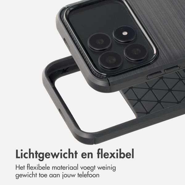 imoshion Brushed Backcover Xiaomi Poco F8 Pro - Zwart