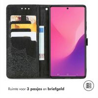 imoshion Mandala Bookcase Samsung Galaxy S24 Ultra - Zwart