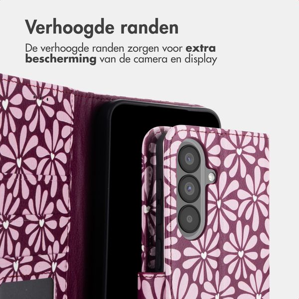imoshion Design Bookcase Samsung Galaxy A57 (5G) - Bloom Love Blush