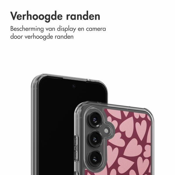 imoshion Design hoesje Samsung Galaxy S23 FE - Hearty Blush