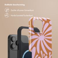 Selencia Vivid Backcover met MagSafe Apple iPhone 16 Pro Max - Modern Bloom Pink