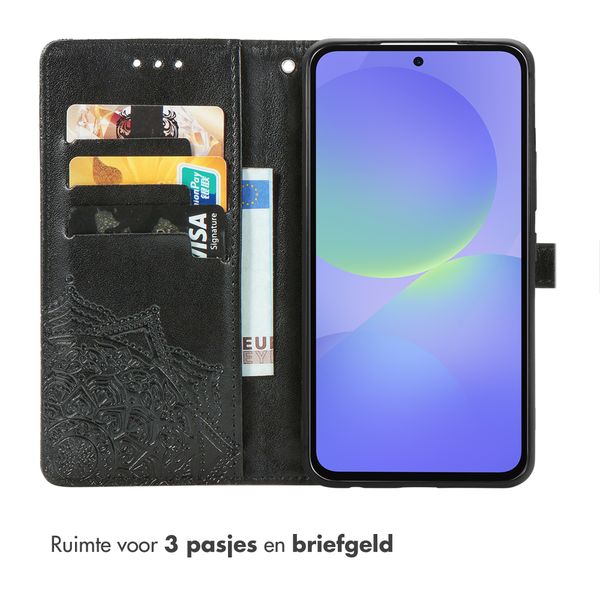 imoshion Mandala Bookcase Samsung Galaxy A57 (5G) - Zwart