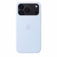 Apple Siliconenhoesje met MagSafe Apple iPhone 18 Pro Max - Crisp Blue