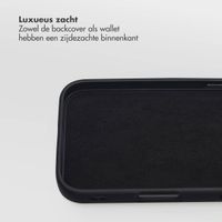 Selencia Olyn Uitneembare Bookcase met MagSafe Apple iPhone 16 - Zwart