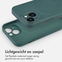 imoshion Color Backcover met MagSafe iPhone 15 - Donkergroen