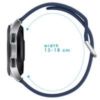 imoshion Siliconen bandje Garmin Vivoactive 4L - Donkerblauw