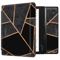 imoshion Design Slim Hard Case Sleepcover met stand Kobo Sage / Tolino Epos 3 - Black Graphic