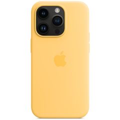 Apple Silicone Back Cover with MagSafe Apple iPhone 14 Pro - Sunglow