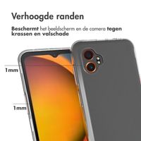 Accezz Clear Backcover Samsung Galaxy Xcover 7 Pro - Transparant