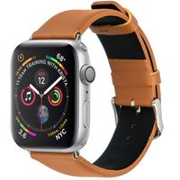 imoshion Effen Lederen bandje Apple Watch Series 1-9 / SE - 38/40