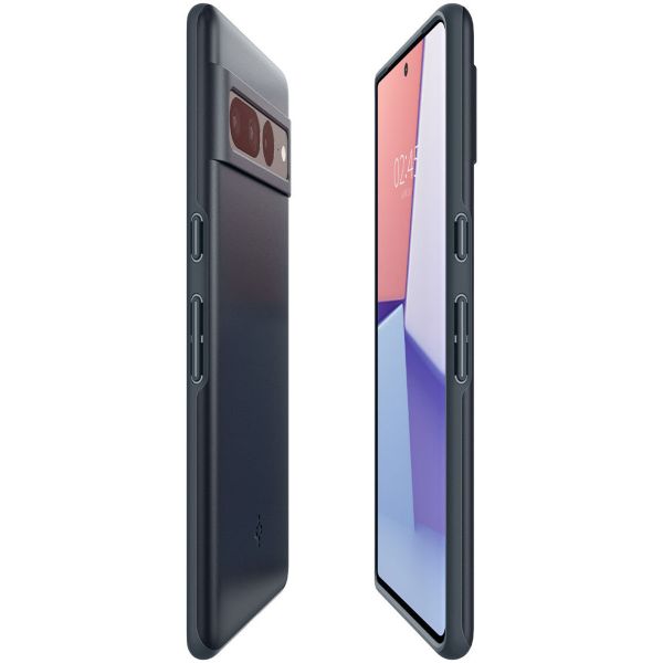 Spigen Thin Fit Backcover Google Pixel 7 Pro - Metal Slate