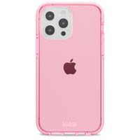 Holdit Seethru Case iPhone 13 Pro - Bright Pink