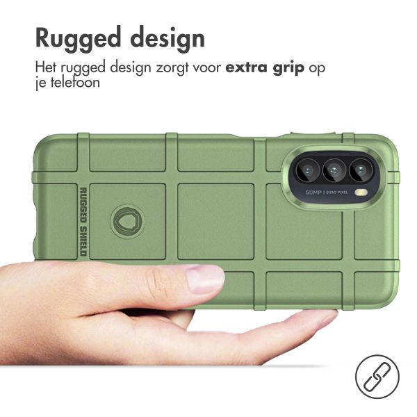 imoshion Rugged Shield Backcover Motorola Moto G52 / G82 - Groen