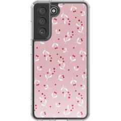 imoshion Design hoesje Samsung Galaxy S21 FE - Berries Blush