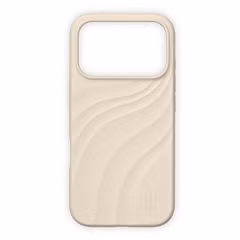iDeal of Sweden Soft Swirl Silicone MagSafe Case Apple iPhone 17 Pro - Cloud Dancer