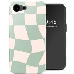 Selencia Vivid Backcover met MagSafe Apple iPhone 16e - Groovy Sage Green