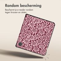 imoshion Design Vouwbare Bookcase Kobo Libra Colour - Bloom Love Blush
