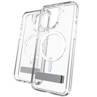 ZAGG Crystal Palace Snap KickStand Case met MagSafe iPhone 15 Pro Max - Transparant