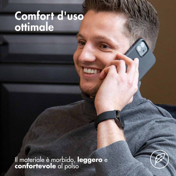 imoshion Siliconen bandje Fitbit Charge 5 / 6 - L - Zwart