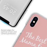 Ontwerp je eigen Apple iPhone Xs / X gel hoesje - Transparant