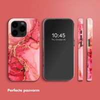 Selencia Vivid Backcover met MagSafe Apple iPhone 15 Pro - Rosy Marble