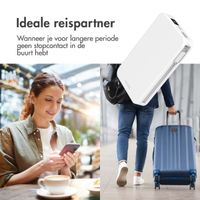 Accezz Powerbank 10.000 mAh met geïntegreerde kabels - Quick Charge en Power Delivery - Wit