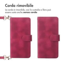 imoshion Bookcase met koord Oppo Reno15 F (5G) - Rood