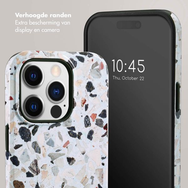 Selencia Vivid Tough Backcover iPhone 14 Pro - Chic Terazzo