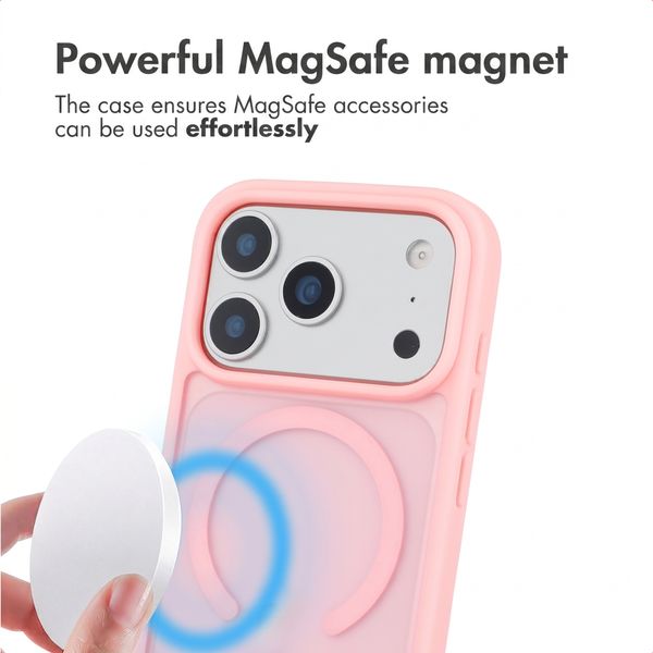 imoshion Colour Guard Case with MagSafe Apple iPhone 18 Pro / 17 Pro - Light Pink