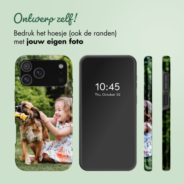 Ontwerp je eigen tough case met MagSafe Apple iPhone 18 Pro / 17 Pro - Wit
