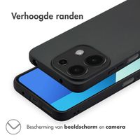 imoshion Color Backcover Xiaomi Redmi 13 4G - Zwart