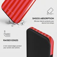 Burga Tough Back Cover with MagSafe Apple iPhone 15 - Pomegranate