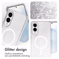 imoshion Sparkle Backcover met MagSafe Samsung Galaxy S25 Edge - Transparant