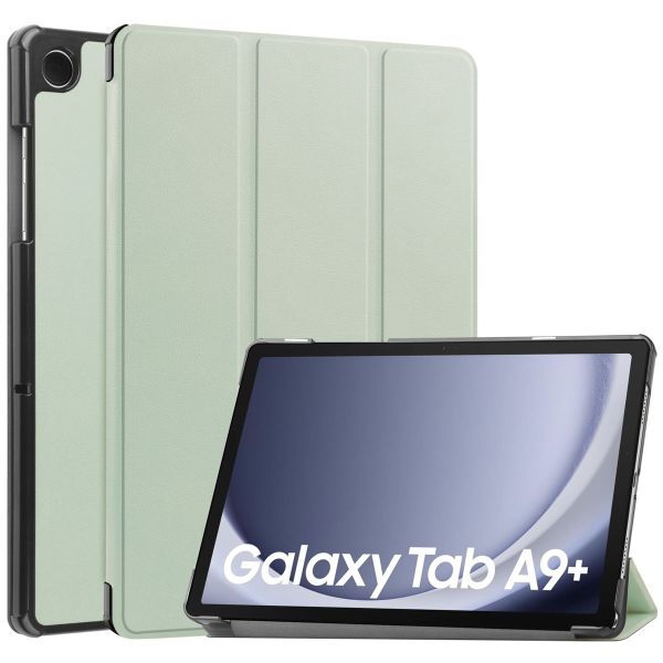 imoshion Trifold Bookcase Samsung Galaxy Tab A9 Plus - Lichtgroen