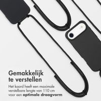 imoshion Color Backcover met afneembaar koord met MagSafe Apple iPhone Air - Zwart