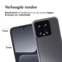 Accezz Clear Backcover Xiaomi 14 - Transparant