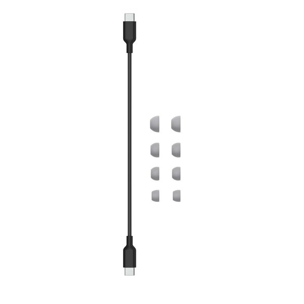 Beats Studio Buds + Earbuds - Draadloze oordopjes - Active Noise Cancelling - Cosmic Silver