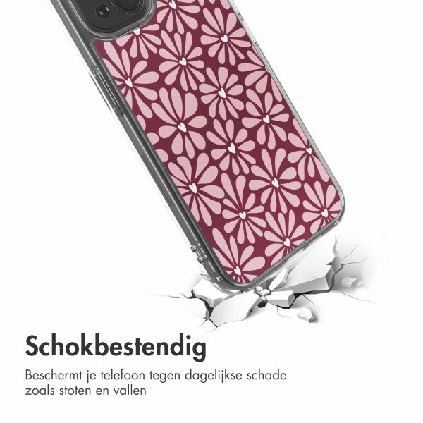 imoshion Design hoesje Apple iPhone 15 - Bloom Love Blush