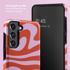 Selencia Vivid Backcover Samsung Galaxy S21 FE - Dream Swirl Pink