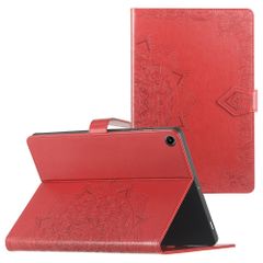 imoshion Mandala Bookcase Samsung Galaxy Tab A11 Plus - Rood