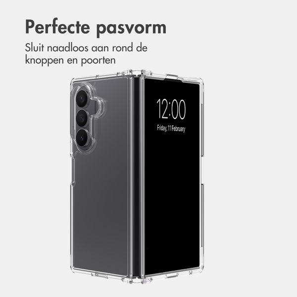 Accezz Xtreme Impact Backcover Samsung Galaxy Z Fold 8 Ultra - Transparant
