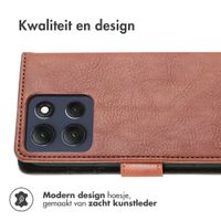 imoshion Luxe Bookcase Motorola Moto G86 Power - Bruin