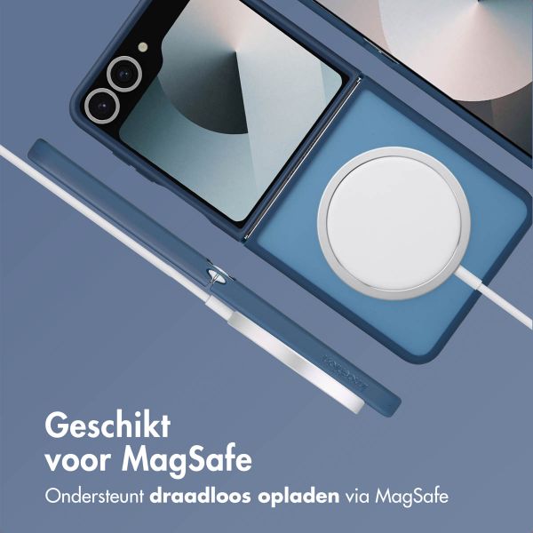 imoshion Color Guard Backcover met MagSafe Samsung Galaxy Z Flip 7 - Donkerblauw