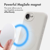 imoshion Colour Back Cover with MagSafe Apple iPhone 17e / 16e - Beige