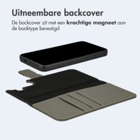 imoshion Uitneembare 2-in-1 Luxe Bookcase Samsung Galaxy S24 FE - Groen