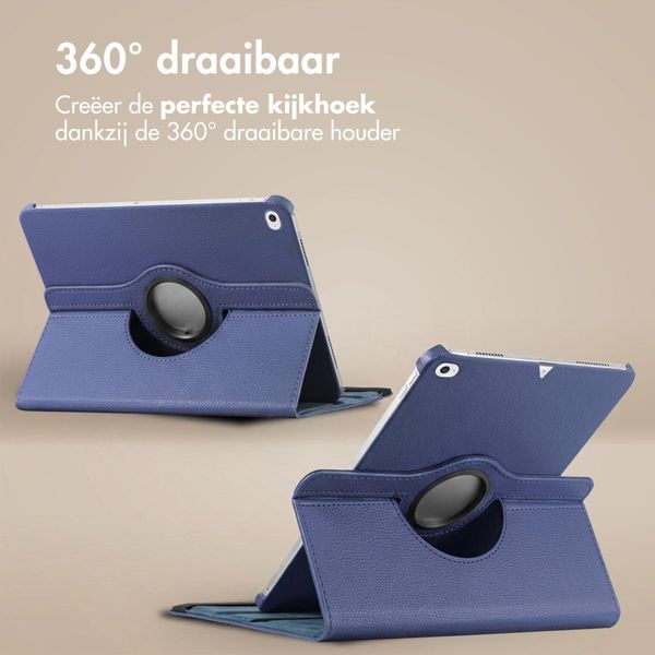imoshion 360° draaibare Bookcase Apple iPad Air 2 (2014) / Air 1 (2013) - Donkerblauw
