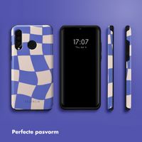 Selencia Vivid Tough Backcover Huawei P30 Lite - Groovy Sapphire Blue